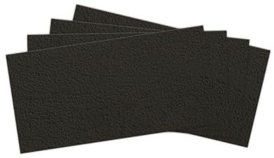 Briefumschlag Kuvert schwarz DIN lang Format ohne Fenster Briefumschäge Umschläge selbstklebend (50 Umschläge)