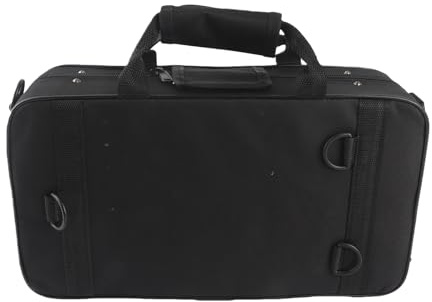 Jiawu Klarinettfodral, Vattentålig 600D Oxford Cloth Klarinett Gig Bag, Klarinettryggsäck med Justerbar Enkel Axelrem för Bb Klarinett