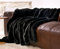 Wohnen & Accessoires GmbH & Co. KG Luxuriöse Felldecke Webpelzdecke Felloptik - Zobel schwarz - 5 Größen - 150x200cm bis XXL (220 x 240 cm)