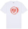 ROLAND GARROS Herren Logo T-Shirt, weiß, XXL