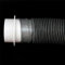 Clapet anti-retour en plastique pour système d'air frais, empêche le refoulement, pour la protection, les problèmes (80 mm)