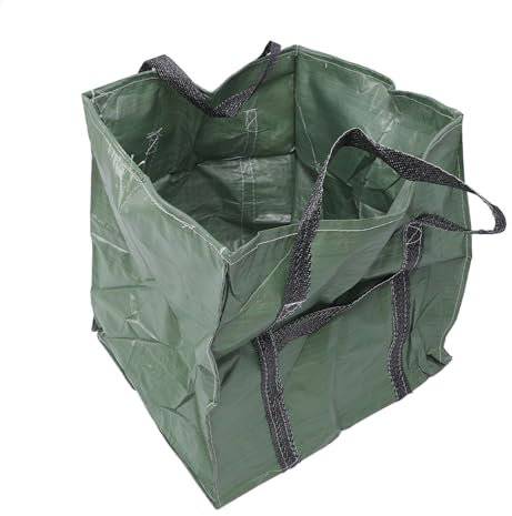 Sac à Feuilles Jardin, Sac Déchets Réutilisable, Conteneur à Feuilles L'Extérieur, Poubelles pour Pelouse, Gazon