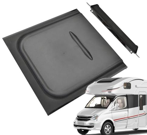 Screen Door Slider Panel, Slide with Stop Feature, Heavy Duty Entry Cover, Travel Camping Supply, Ideal for Motorhome, Truck, Room, Exhaust Vent, Indoor Use, Horse Trailer