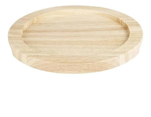 Olympia Hevea Wood Heat Resistant Board 235mm - Heat Protection Worktop Saver FU294