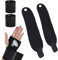 Handgelenkstütze 4 Stück Handgelenk Bandage Schwarz Karpaltunnel Bandage mit Klettverschluss,Bequem und Atmungsaktiv,Wrist Support für Sport und Alltag(Einheitsgröße)