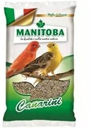 Manitoba Mélange pour canaris, aliment avec graines et biscuit, 1 kg