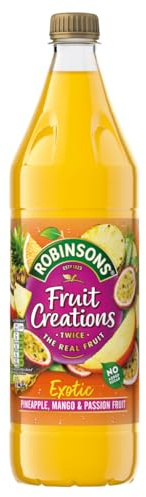 Robinsons Fruit Creations Exotic Pineapple, Mango & Passionfruit, 1 L