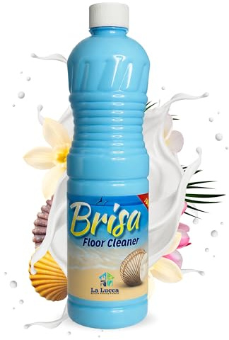 LaLucca Brisa Floor Cleaner | 1L Residue-Free Mop Surface Cleaner For Kitchens, Bathrooms, Tiles, Laminate & Vinyl Flooring | Tackles Dirt & Grime, For Hard Surfaces | Spanish Cleaning Products