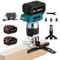 ONEVAN Akku Oberfräse mit 2 Akkus 3.0Ah, Bürstenloser Kantenfräse Einhandfräse Akku Holztrimmer Katsu Tools für Holzbearbeitung, mit 3 Spannzangen 6mm, 6,35mm, 8mm