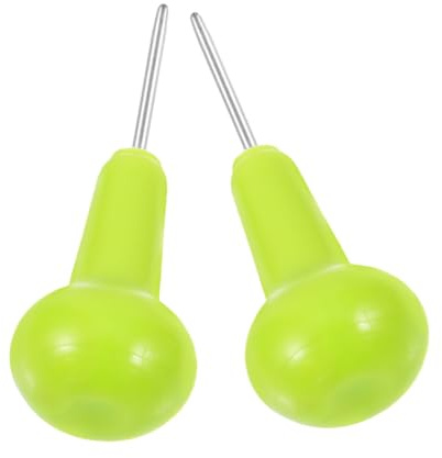 TOVINANNA 2pezzi Penna Braille Per Non Vedenti Strumenti Di Scrittura Plastica Utile Per Apprendimento e Studio Design Ergonomico e Facile Da Usare