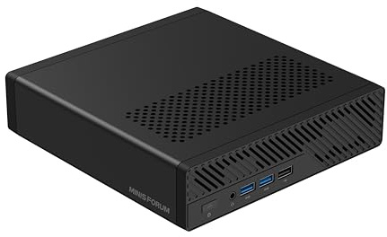 MINISFORUM Mini PC MS-A2, processore AMD Ryzen 9 8945HX a 16 core/32 thread fino a 5,4 GHz, Barebone senza DDR5 RAM(Max 96 GB)/SSD/OS, HDMI/USB-C x 2, 2,5G RJ45 x 2/10G SFP+ x 2, Wi-Fi 6E, BT5.2