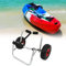 Yakimz Faltbarer Kajakwagen Aluminium Kanuwagen Bootswagen Spannriemen SUP Bootstrailer für Kanu Surfboard Faltboot Surfwagen Bootstrailer