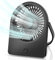 buywoo Mini ventilateur de bureau portable USB - Alimenté par câble USB-A - Accessoires de bureau pliables pour la maison, le bureau, les essentiels de croisière à suspendre à 3 vitesses avec vent