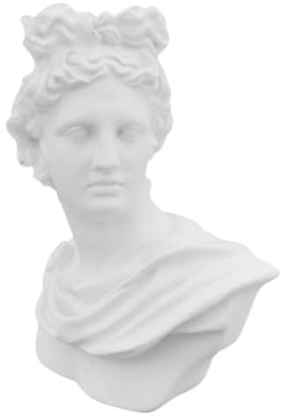 Cabilock Griechische Büste Statue Aus Resin Dekorative Figur Für Zuhause Kreative Kunst Für Schreibtisch Und Geschenkidee Für Einweihungen Und Besondere Anlässe Handwerkskunst Mit