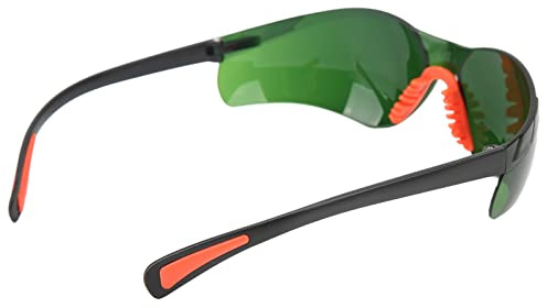 Generic Svetsglasögon Praktiska Svetsglasögon Skyddsglasögon TIG Welder Bekväm för Lödning, Skärande PC, Nylon för ögonskydd (Ljusgrön)