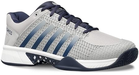 K-Swiss Men's Express Light Pickleball Shoe, Highrise/Navy, 10.5 M