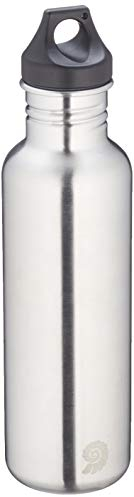 Origin Outdoors 'Active' Loop Cap Trinkflasche, Edelstahl matt, 0.75 L