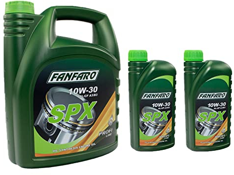 Motoröl Fanfaro 10W30 SPX API SN 7 Liter