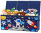 Scatola di Giocattoli Extra Large con Coperchio Ribalta per Bambini, Contenitore Porta Giochi Pieghevole Oxford, Baule Portagiochi Impermeabile Robusto per Ragazze Ragazzi, 96×32×40cm (Astronauta)