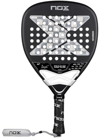 NOX AT10 Genius Attack 18K Alum 2026 – Professionell padelracket, kol 18K aluminium, maximal effekt och avancerad prestanda