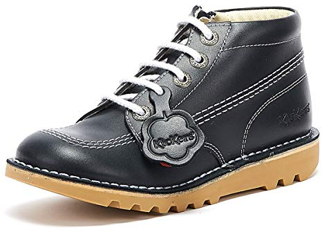 Kickers Junior Unisex Kick Hi Classic Ankle Boots with Zip | Extra Comfortable | Added Durability | Premium Quality