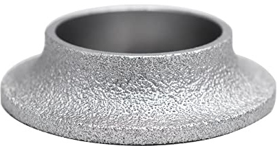 SHDIATOOL Diamond Profile Grinding Wheel 3-3/8 Inch, Height 15mm Demi-bullnose Edge Hand Grinder Disc for Stone Marble Granite Rock
