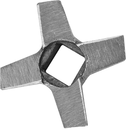 Qcwwy Cuchillos, Herramientas para Aves De Corral, Accesorios para Picadora De Alimentos De Acero Plateado Picadoras De Carne De Cocina Profesional Cortador Parte 5 Cuchillas para