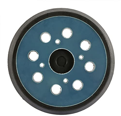 Almohadilla de repuesto de 125 mm para lijadora de repuesto de 8 orificios, lijadora de para pulido de alta velocidad, lijadora de disco y seco