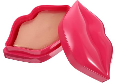 HONITANO 20 St Kollagen Crystal Lip Patch med Fuktgivande Återfuktande och Elasticitetsfrämjande Läppmask Premium Film för Mjukare och Frodigare Läppar Rosafärgad Förpackning