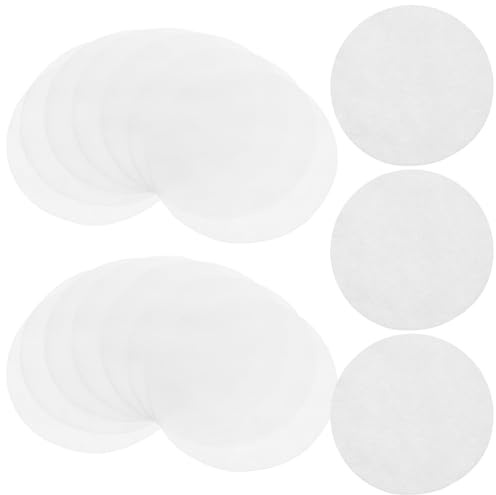 Healvian Discos Desmaquillantes No Tejidos 200 Piezas 7,5 Cm Redondos Suaves Absorbentes para Cuidado Facial Uso Doméstico y Profesional
