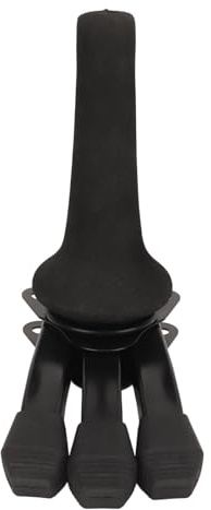 HUSHUI Supporto per Treppiede Pieghevole Portatile per Sassofono Soprano per Strumenti a Fiato Altezza Regolabile in Metallo 1 unità