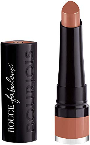 2 x Bourjois Paris Rouge Fabuleux Lipstick - 01 Abracadabiege