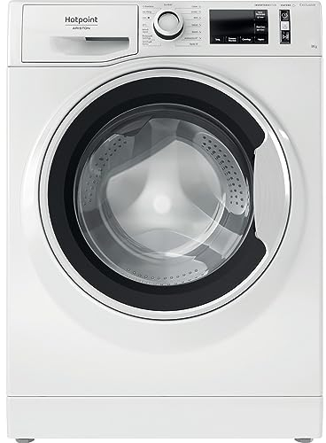 Lavatrice a libera installazione a carica frontale Hotpoint: 9,0 kg, - EU NR529G WW IT
