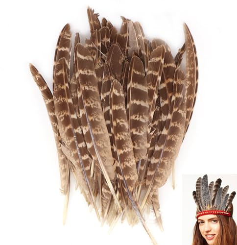 30 Pcs of Natural Pheasant Feathers, Craft Pheasant Feathers, Mixed with Natural Feathers, Can be Used for Clothing, Masks, Weddings, Parties, Decorative Flower Arrangements