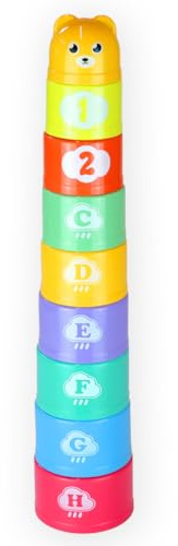 Splash About Selection of 8 Stacking Cups