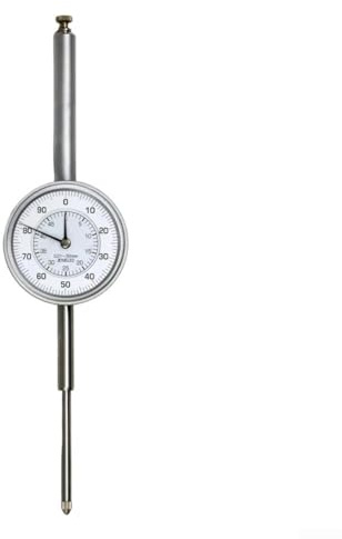 För urtavla indikator för mätning med 0 till 50 mm räckvidd och 0 01 mm graderingsskruv för stabil drift