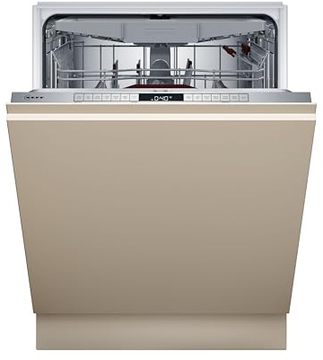 NEFF S197TCX00E, N 70, Smarter Geschirrspüler Vollintegriert, 60cm, Made in Germany, 6 Programme für mehr Komfort, Zeolith-Trocknung, höhenverstellbare Oberkorb, EmotionLight, TimeLight