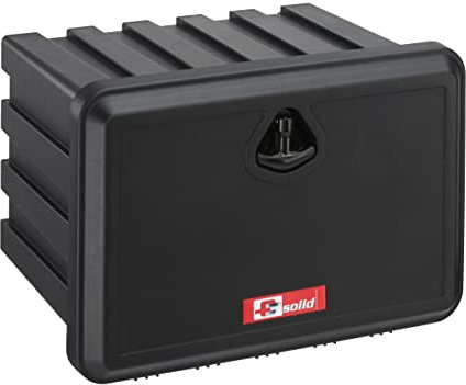 FTsolid Cassette Porta Attrezzi Cassetta in Plastica (600 x 425 x 460) Box sottoscocca Box per rimorchi Box per cinghie Box sottopavimento Box per attrezzi