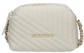 Valentino Damen Laax Re Schultertasche, Gebrochenes Weiß