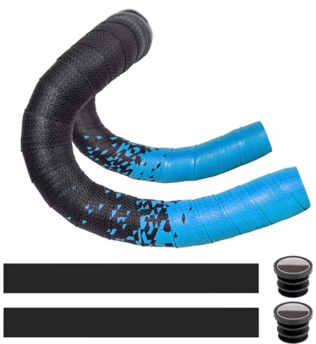 MOCNT Cinta de poliuretano para manillar de bicicleta, cinta de agarre para manillar de bicicleta de carretera, correas cómodas antideslizantes, absorbentes de golpes, cinta para manillar de carreras