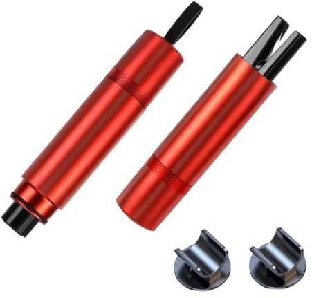 2 Pack Car Window Breaker Emergency Tool, Emergency Car Safety Hammer with Seat Belt Cutter, 2 in 1 Safety Escape Hammer for Vehicle Rescue Kit, Safe Hero Life Hammer Safe Pro X Safepro X Red