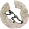 Casablanca - Deko Figut Skulptur - Dekofigur - Pushing - Mangoholz/Aluminium - Höhe 29 cm