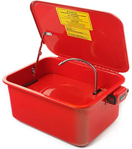 JOMAFA Lavadora de piezas para taller Dispositivo de limpieza y lavado de piezas 15 LITROS