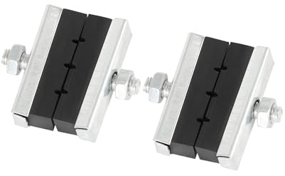 Partuto 2 Pair Bike Brake Pads Mountain Bike Bicycle MTB 40mm Replacement