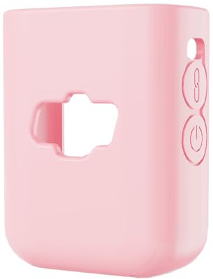 Funda protectora de silicona para DJI Mic2 Micrófono inalámbrico Cubierta antipolvo Cubierta protectora a prueba de caídas de la piel Funda protectora Accesorios (Rosa)