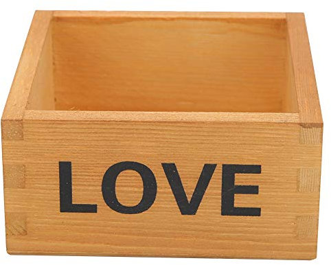 Jwthee 2pcs Caja para jardinera suculenta de madera macetas de madera de madera Planta de madera Planta de madera Planta Planta de Planta de Madera Decorativa de Madera para Interior Exterior