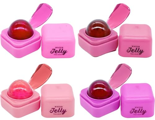 Jelly Blush Stick - Jelly Tint Stick - Wasserdichtes Rouge | Multifunktionales Make-up Mit Wasserdichte Formel | Leichte, Baubare Farbe Für Natürliches Glühen | Ideal Für Frauen, Teenager Und Geschenk