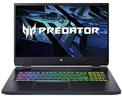 Acer Predator Helios 300 (PH317-56-718D) Gaming Laptop 17 Zoll Windows 11 Home - WQHD 165 Hz IPS Display, Intel Core i7-12700H, 32 GB DDR5 RAM, 1 TB M.2 SSD, NVIDIA Geforce RTX 3070 Ti - 8 GB GDDR6