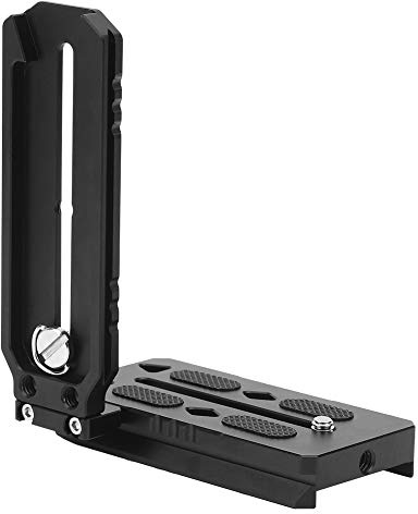 Montaje Vertical S, Estabilizador de Cámara Tablero de Disparo Vertical para L Soporte Placa de Liberación Rápida S