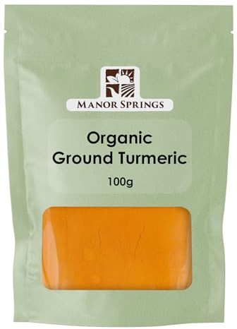 Organic Turmeric Powder 100g by Manor Springs